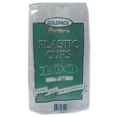QUALITY COLLECTION POL-012 PEC 7 oz Clear Plastic Cup, 1200PK POL-012  (PEC)